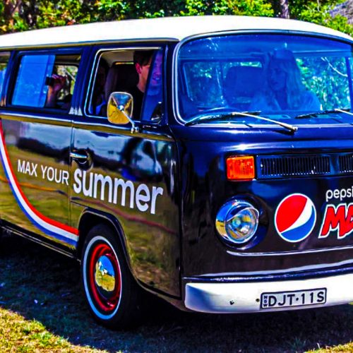 Pepsi Max Kombi Van by Modular Event Solutions