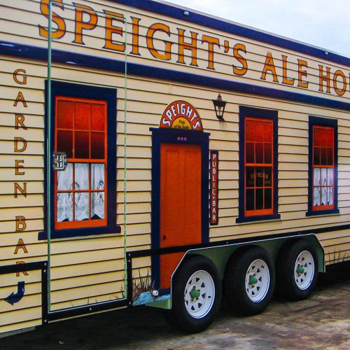 Speights Ale House built by Modular Event Solutions